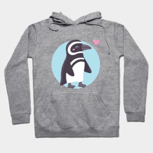 Cute Penguin Of Matching Pair Hoodie